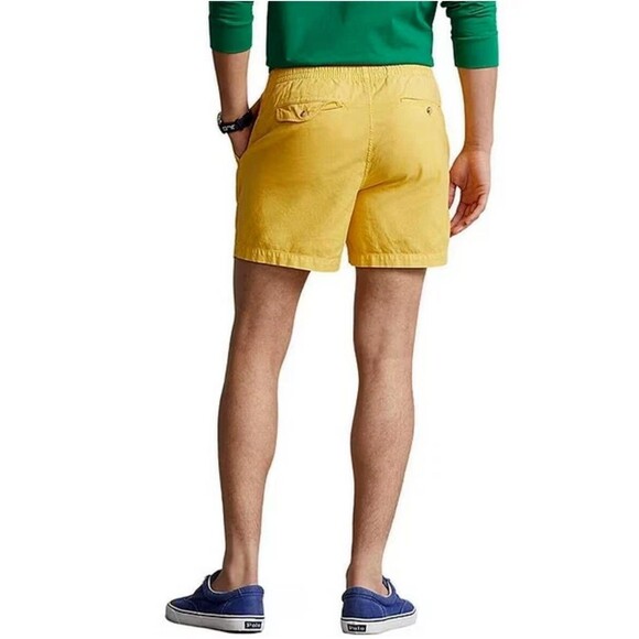 NEW Ralph Lauren Polo Mens 5" Stretch Classic Fit Chino Short Yellow XXL Preppy - Picture 3 of 15